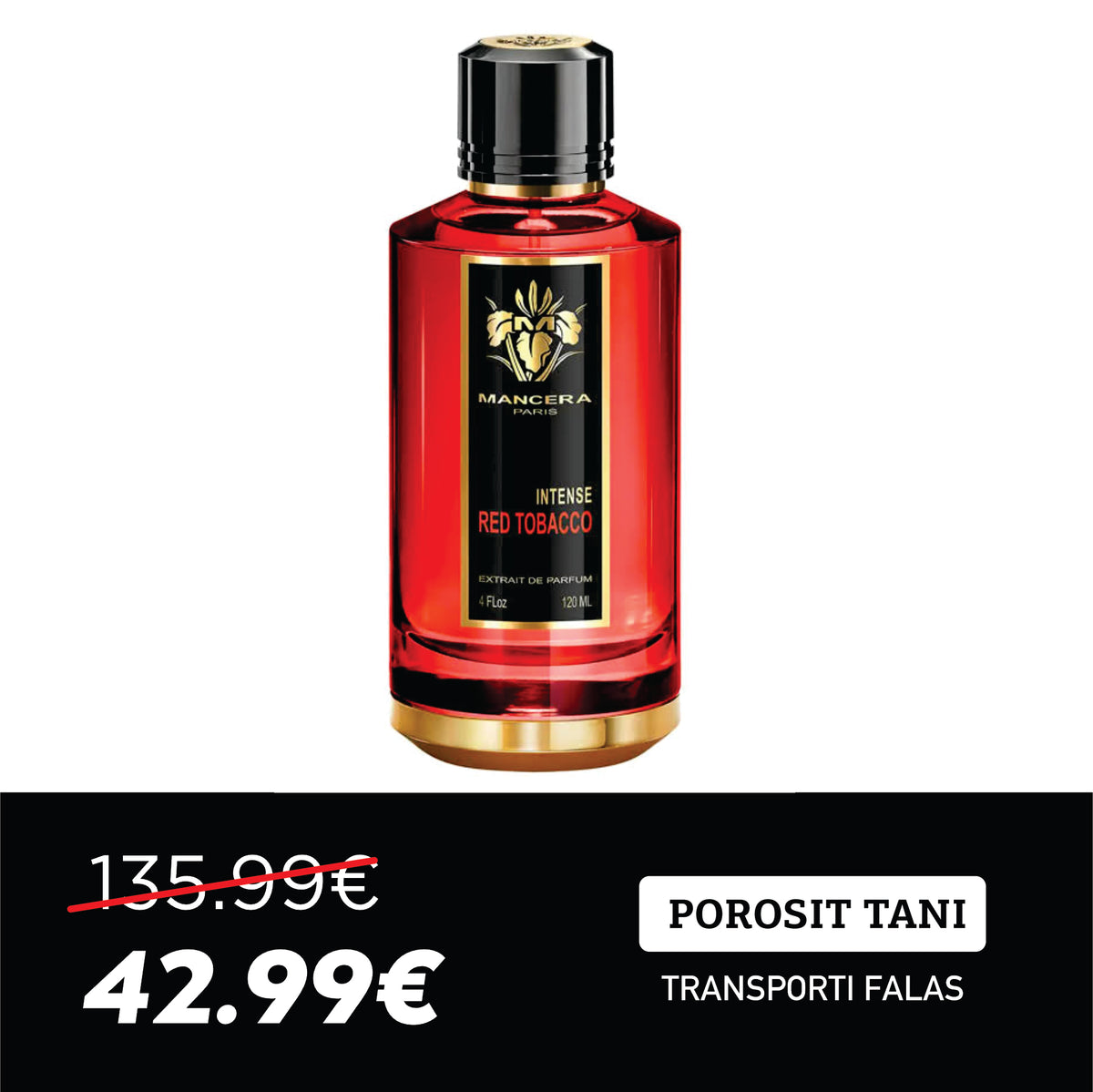 Mancera Red Tobacco Intense EDP 120 ML Main image