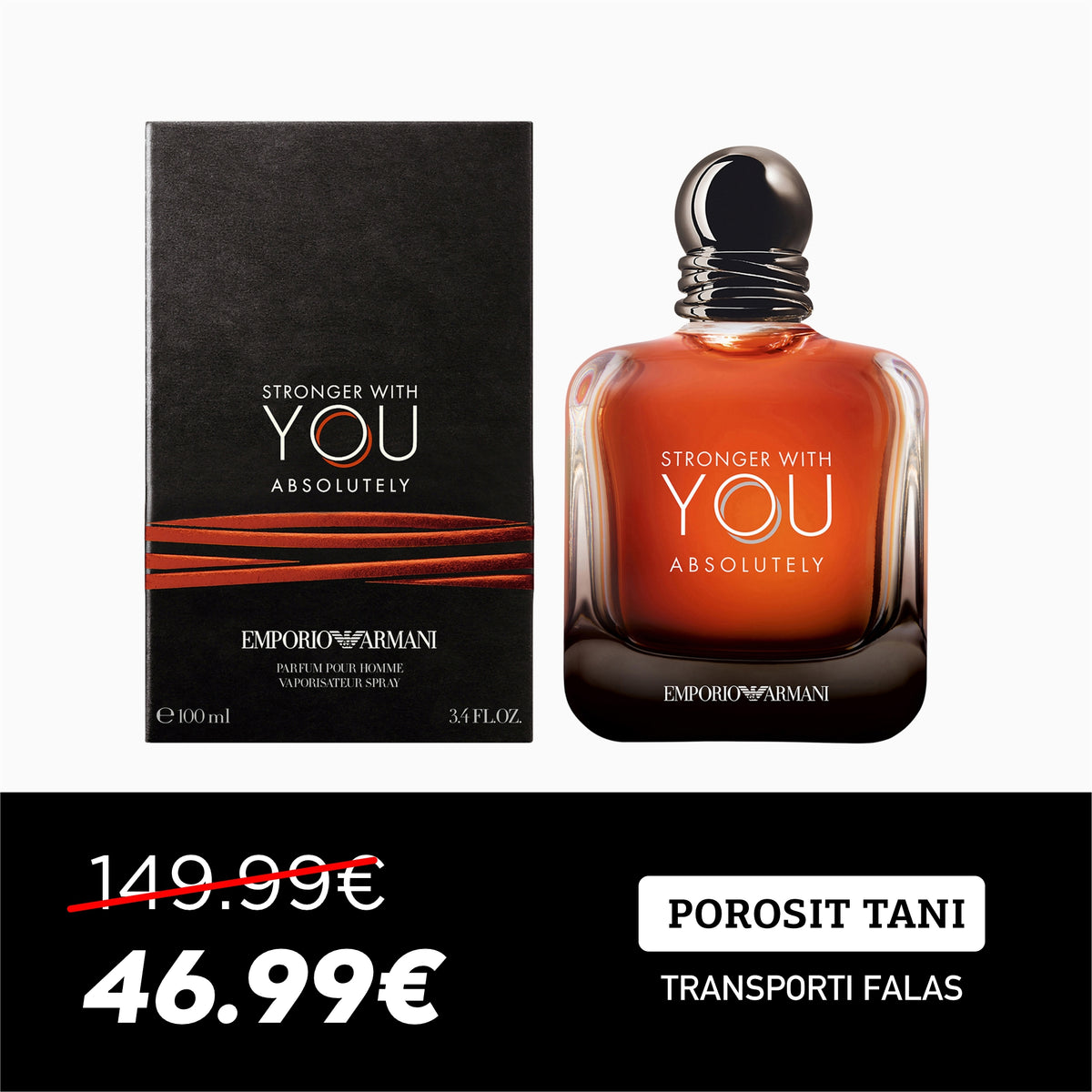 Armani Stronger With You Absolutely 100ml