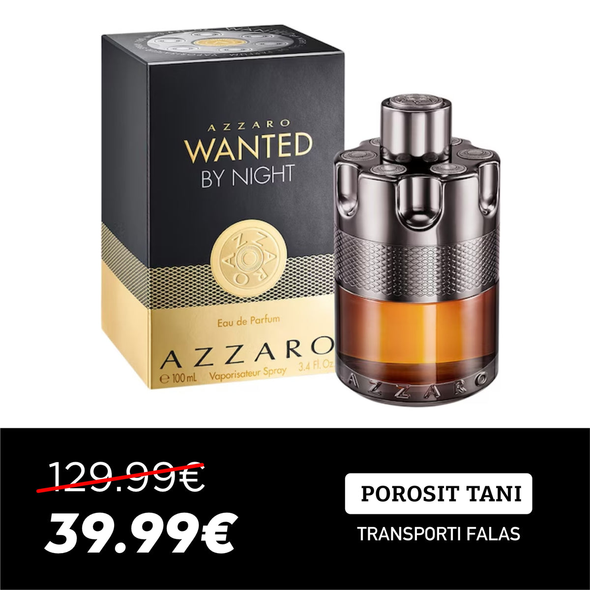 Azzaro Wanted By Night EDP 100ml