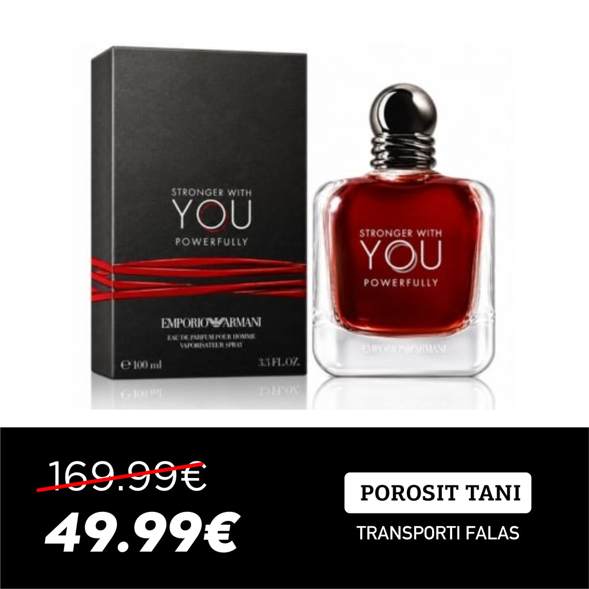 Armani Stronger Powerfully 100ml